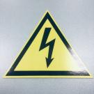 Знак W08 "Опасность поражения электрическим током"